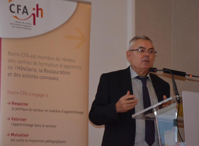 Richard Alexandre, directeur du CFA Médéric, a évoqué le bac pro 3 ans.