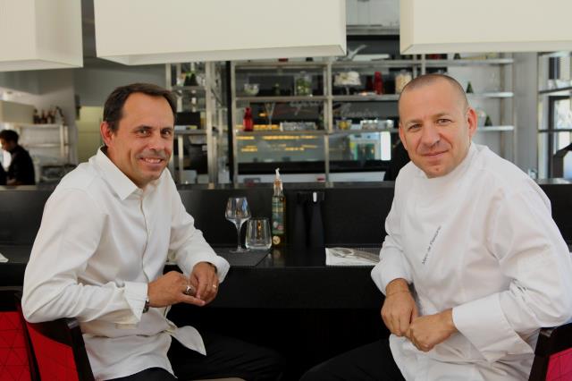 Comme Philippe Doury et Marc de Passorio on peut s'installer au comptoir.