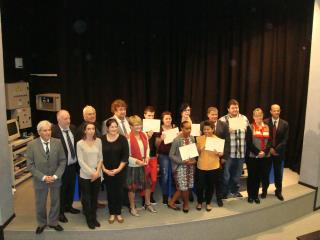 Une remise des diplôme a également été organisée.