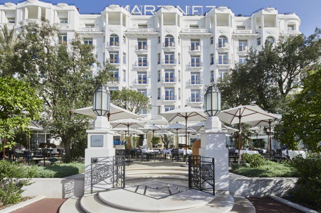 L'Hôtel Martinez est un des fleurons de la Croisette à Cannes
