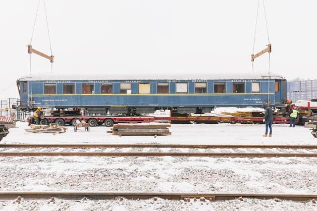 Le convoi du Nostalgie-Istanbul-Orient-Express a été retrouvé en 2015 en Pologne.