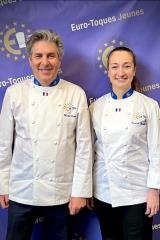 Michel Roth et Virginie Basselot, co-présidents Euro-Toques.