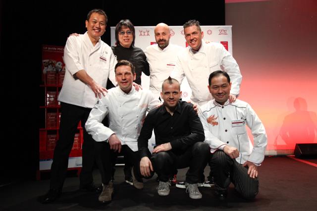 Les chefs étrangers promus 3 étoiles Michelin en 2014.