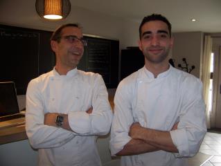 Stéphane Chevallier et son fils Sam, unis par l'amour du métier.