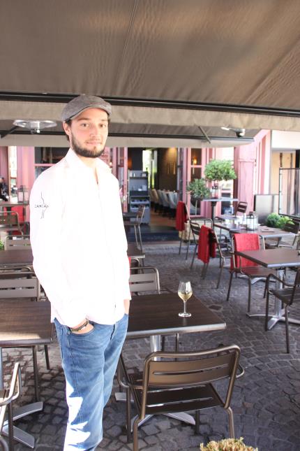 Gauthier Blanc est à la tête du nouvel établissement qui a ouvert place du Vieux Marché à Rouen.