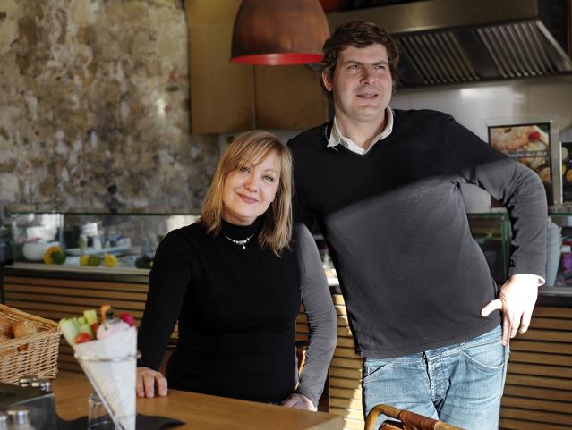 Mimi Brazeau et Antoine Honorat ont imaginé l'enseigne dunk.