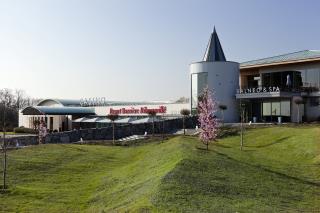 Au coeur des vignes, le Resort de Ribeauvillé accueille un hôtel 4 étoiles de 54 chambres, un...