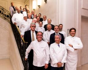 Pleiades de grands chefs et sommeliers pour le 20ème Trophée Gosset Celebris.