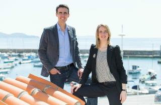 Jérôme Suere et Laura Grandval ambitionnent de développer l'offre hôtelière haut de gamme du bord...