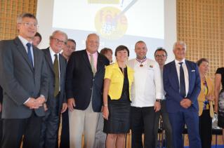 Guillaume Gomez, heureux parrain de la 4ème édition de la Fête de la Gastronomie, était hier...