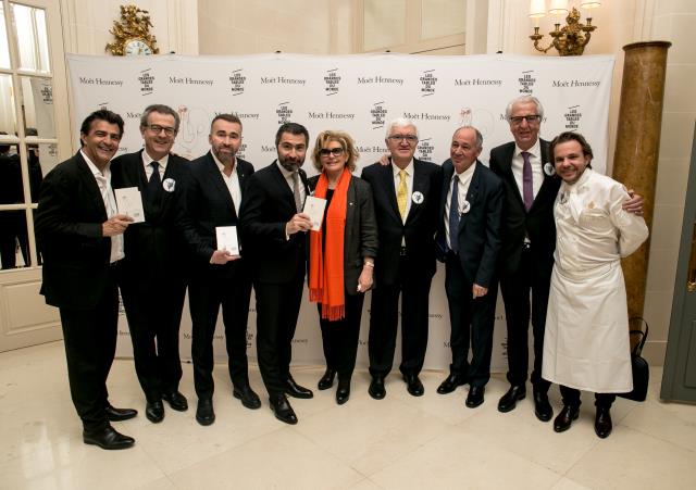 Yannick Alléno, Laurent Gardinier, Serge Schaal, Davis Sinapian, Maryse Trama, Antonio Santini, Marc Haeberlin, Nicolas Sale.