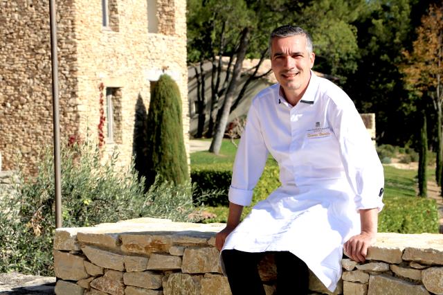 Xavier Burelle, nouveau chef du Mas Candille à Mougins