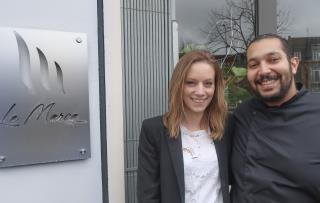 Marine Philippo et Kader Belfatmi affichent volontiers leur bonheur d'avoir décroché l'étoile.