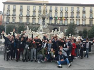 Les 37 élèves du lycée Saint-Joseph de Château Thierry à Naples