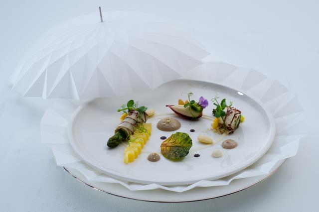 L'assiette végétale du Bocuse d'or.