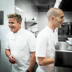 Gordon Ramsay et Gilad Pelad