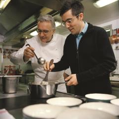 Alain Ducasse et Patrick Jouin