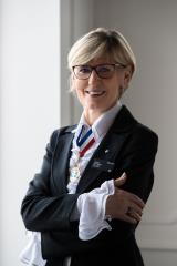 « Une fois à table, les clients sont dans leur bulle », confie Chantal Wittmann, directrice du...