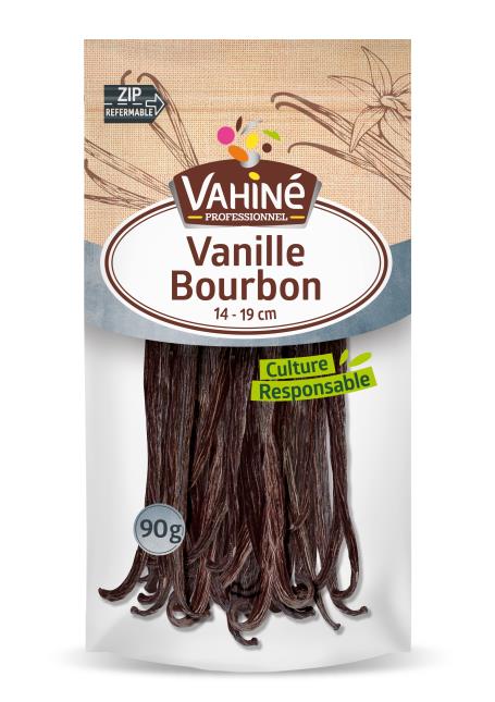 Vanille Bourbon sous vide 90 gr