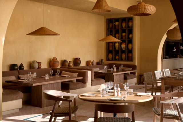 Nonna Bazaar, restaurant de 200 couverts au Zannier Île de Bendor. 