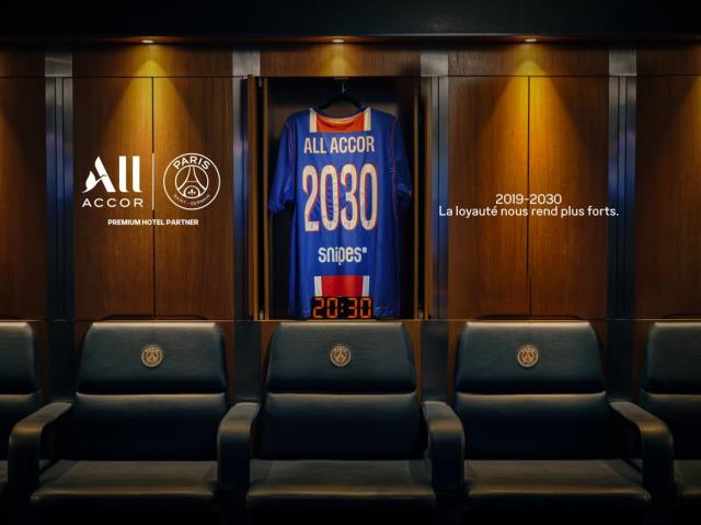 Le programme de fidélité All d"Accor renouvelle son engagement avec le Paris Saint-Germain pour quatre années supplémentaires. 