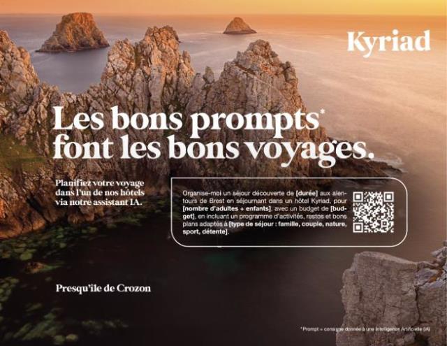 Une campagne de communication multicanal accompagne le lancement du guide de voyage 'Promptez, partez'