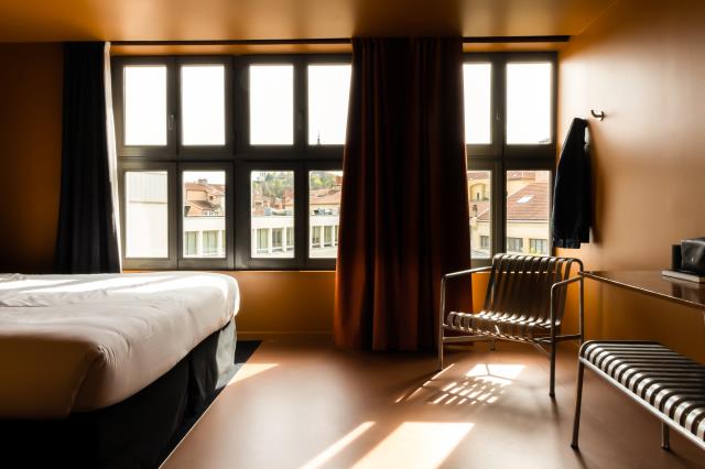Chez The People Lyon, des chambres cosy dans le quartier de la Croix-Rousse.