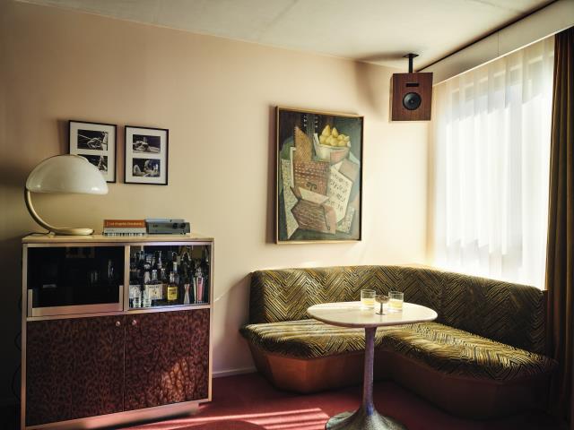 Esprit Seventies dans une chambre deluxe du Bus Palladium