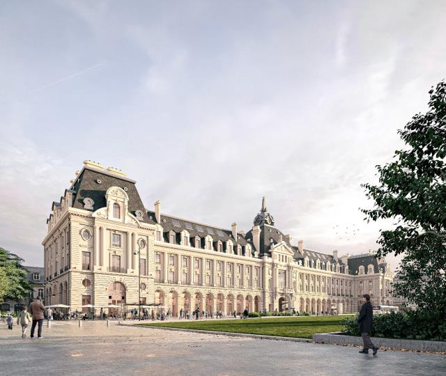 Le projet de transformation du Palais du Commerce de Rennes a été repris, le 10 février, par le...