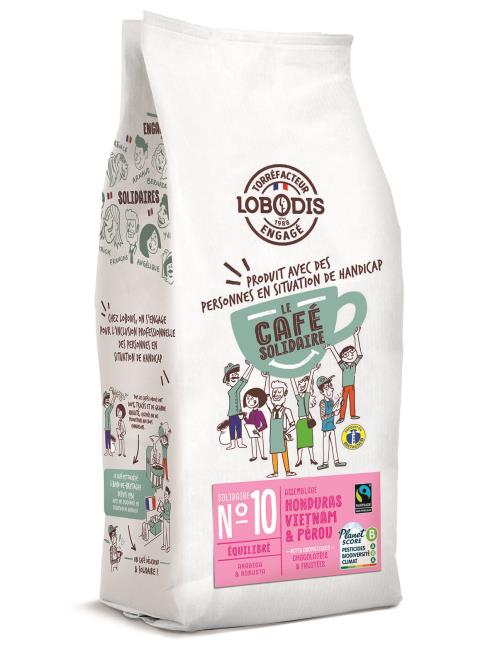 Solidaire n°10, dernier-né de la gamme Le Café solidaire par Lobodis.