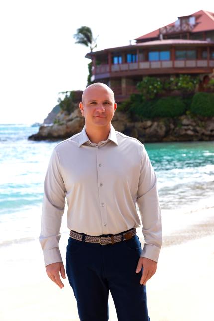 Jean-Alexis Costa, prochain directeur général de l'Eden Rock - Saint Barths.