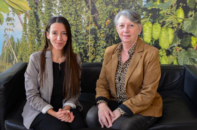 Souhire Ehresmann et Josiane Hoffmann (de gauche à droite) organisent le 40e anniversaire d’EGAST.
