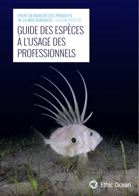 Le guide des espèces est disponible auprès de l'association Ethic Océan