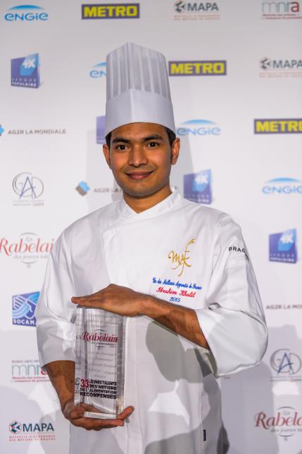 Ibrahim Khalil, lauréat du concours Un des Meilleurs Apprentis de France