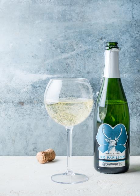 Le Ice Papillon, un vin à bulles des plus inédits et particulièrement réussi.