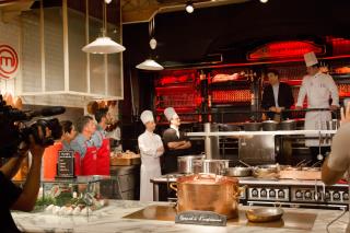 Masterchef Espagne dans la rôtisserie des Grands Buffets de Narbonne