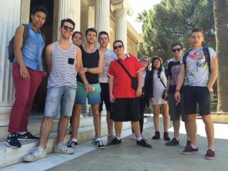 Les élèves Nantais sous le soleil Chypriote