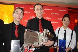 Florian Maria-Galvao, Jorris Lattat et Léa Bagnato, podium 2016 du challenge.