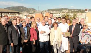 Remise du titre de Maître-Restaurateur à Stéphane Furlan, chef de l'Essenciel Restaurant