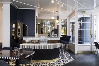 Le restaurant Panache, voisin de l'Hôtel Panache, Paris IXe