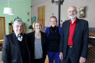 Anciens et nouveaux représentants : Yvan Verdier, Françoise Laurent-Perrigot, Judith Rigaud et...