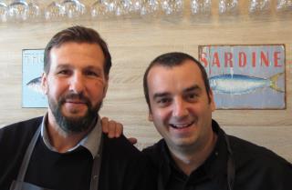 Jérôme Etchalus et Romain Fornell au Joël's Oyster Bar