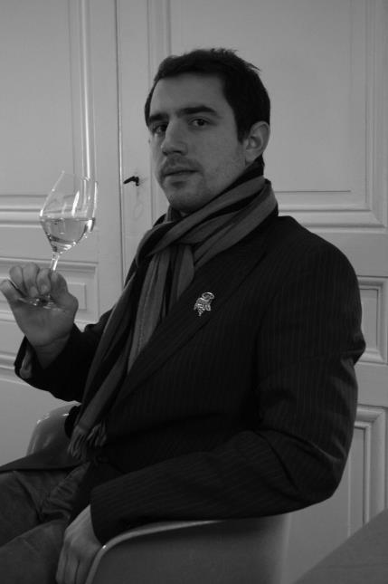 Benjamin Poussardin, sommelier-conseil.