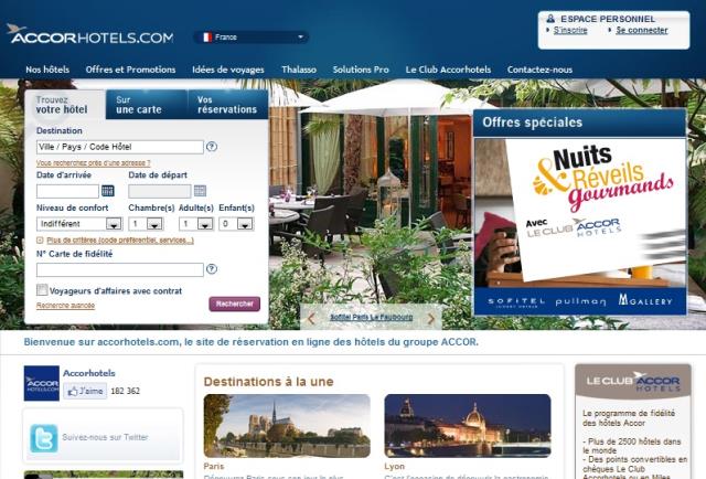 Le site Accorhotels.com sera bientôt plus 'user-friendly' pour attirer plus de réservations en direct