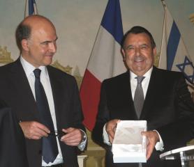 Pierre MOSCOVICI, ministre de l'économie et des Finances de la République Française et invité...