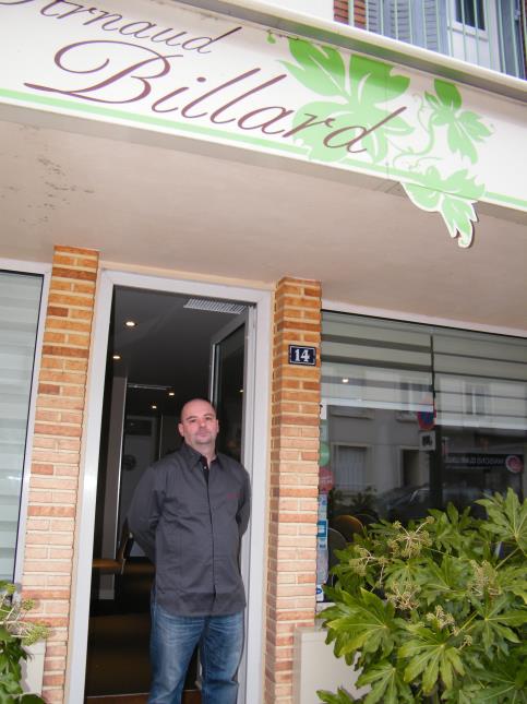 Arnaud Billard chef de Côté Jardin