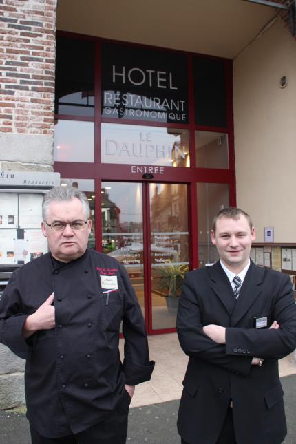 Régis Ligot et son fils Erwan fourmillent d'idées pour développer le Dauphin.