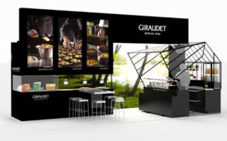 Ce kiosque mobile de la maison Giraudet sera visisble au SIRHA 2015.