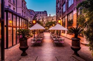 Les Jardins du Marais (Paris, XIe), l'un des établissements du groupe Home Plazza SAS.