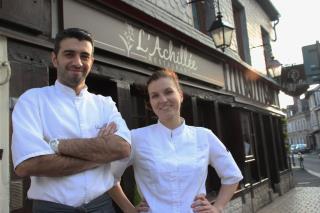 Sylvain Revelant et Marie Hue ont ouvert L'Achillée le 11 février dernier.